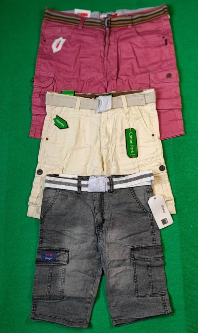 Culotte Cargo Jean Unicoleur