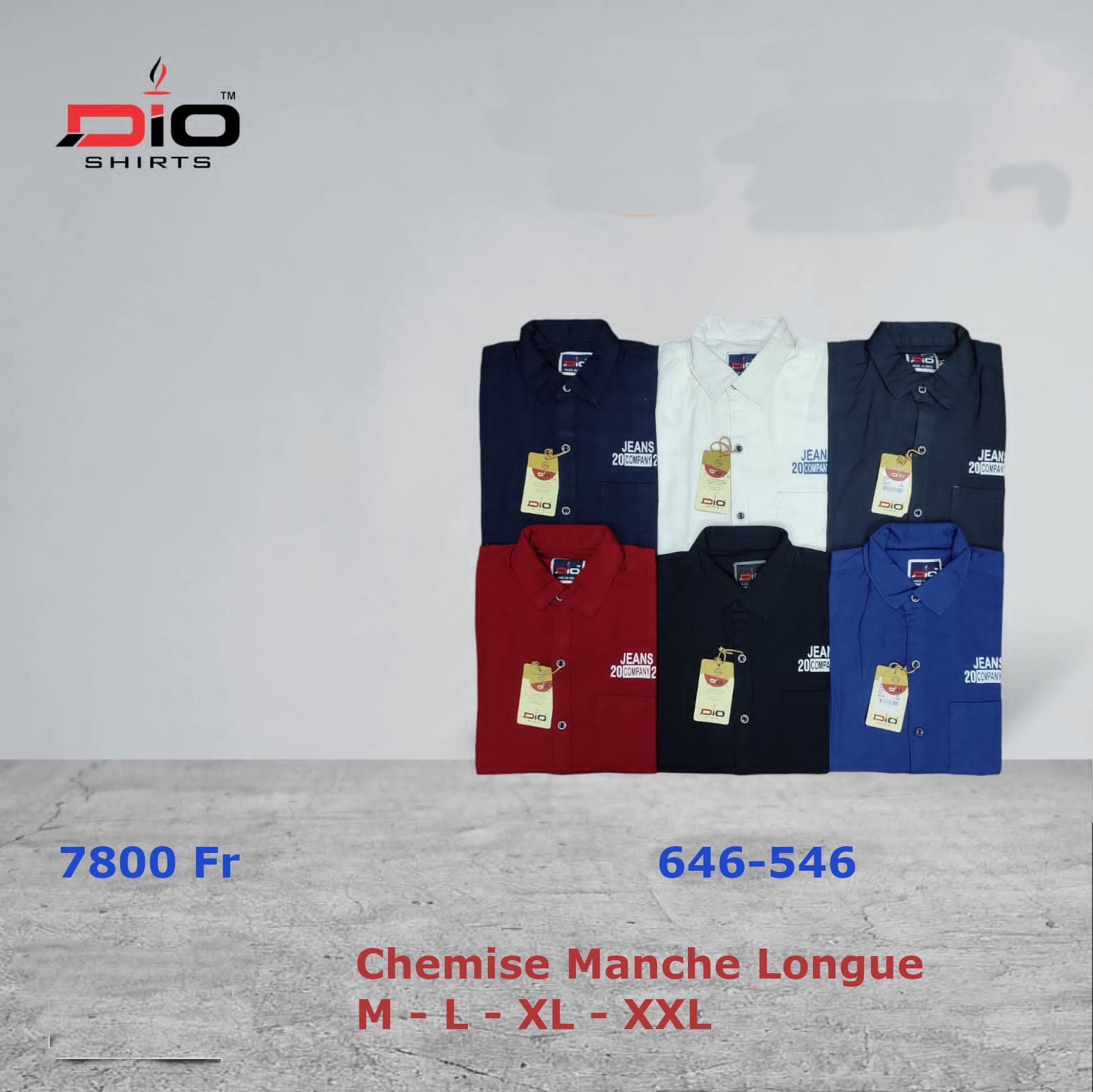 Chemise Manche Longue Double Poche